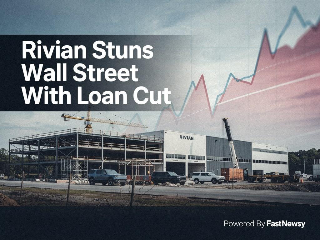 Rivian Shocks Investors: Cuts DOE Loan to $4.5B for Georgia Plant!
