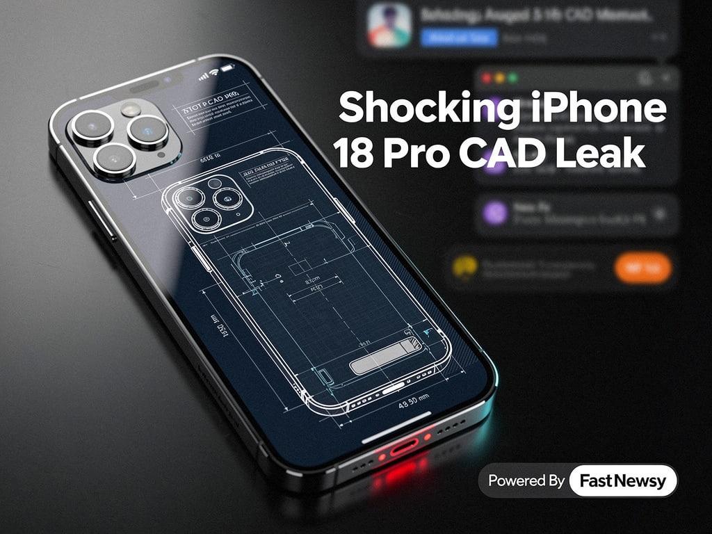 Shocking New iPhone 18 Pro CAD Images Spark Rumors and Concerns!