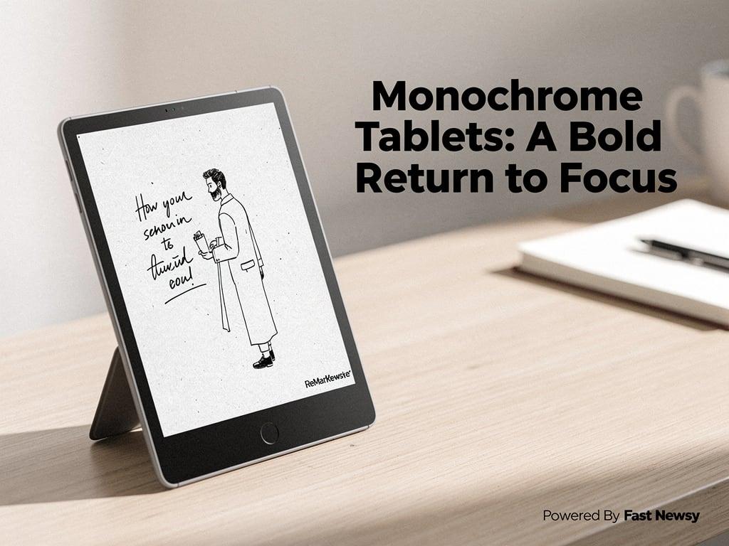 reMarkable’s New Monochrome Tablet: A Bold Step Back to Basics!