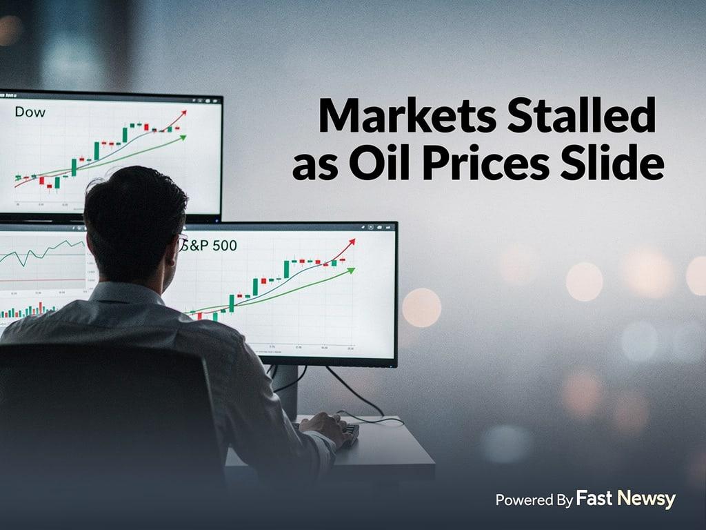 Dow and S&P 500 Struggle for Direction as Oil Slips—What’s Next?