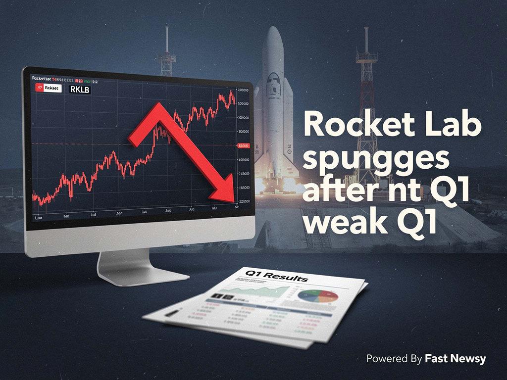 Rocket Lab Stock Plummets: Do Q1 Results Reveal a Crisis?