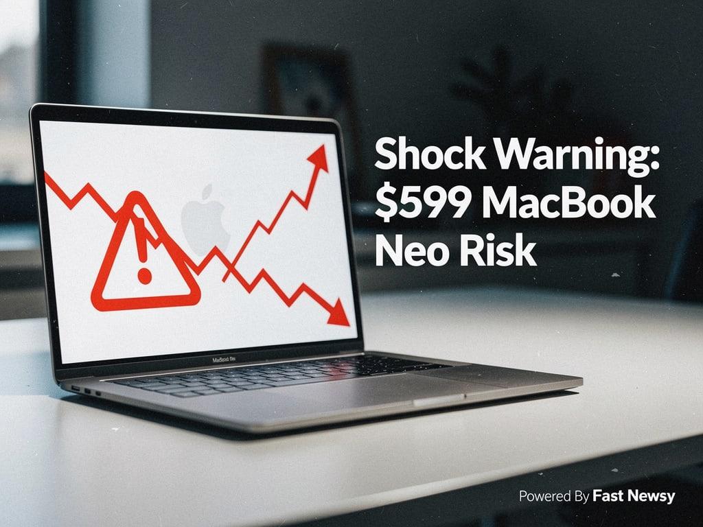 Shock Warning: Apple May Collapse $599 MacBook Neo Amid Cost Surge!