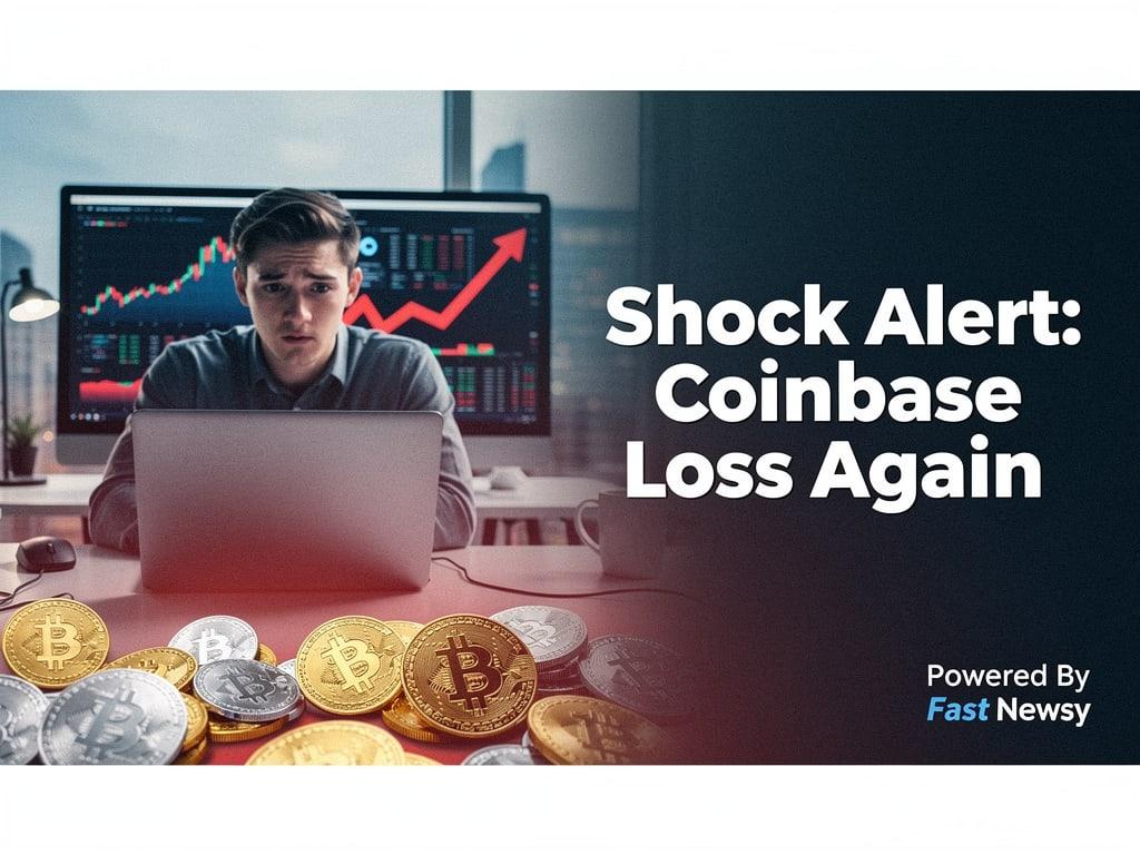 Shock Alert: Coinbase Faces Second Quarterly Loss as Crypto Boom Fades!