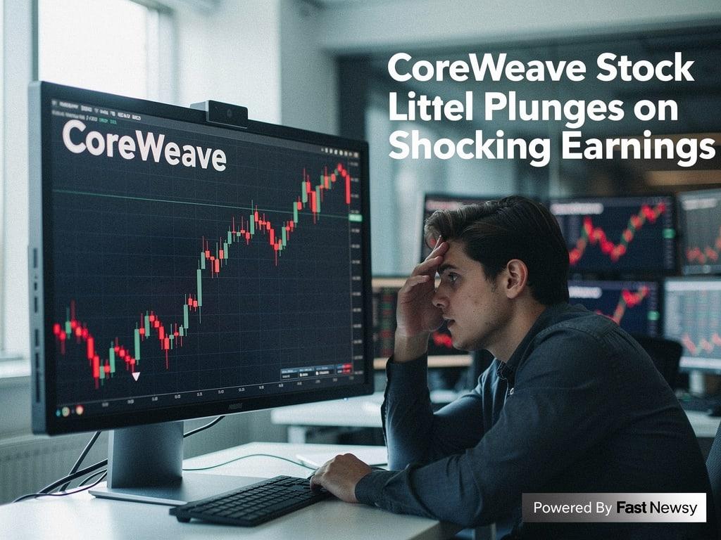 CoreWeave Stock Dips: Shocking Earnings Reveal Potential Crisis Ahead!