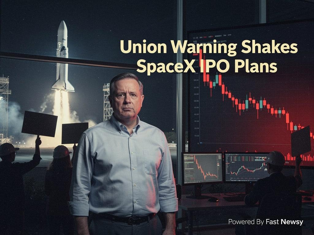 Shock Warning: Union Calls SpaceX IPO Financial Logic into Crisis