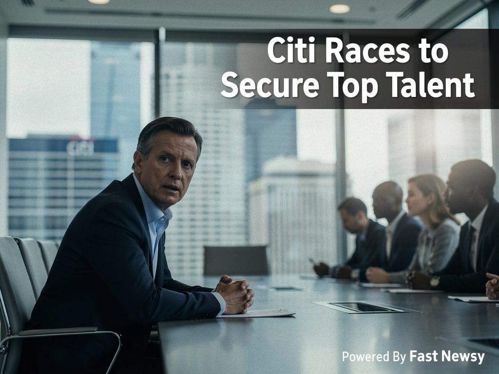 Citi’s Banking Chief Reveals Urgent Hunt for Top Talent Amid Talent Crisis