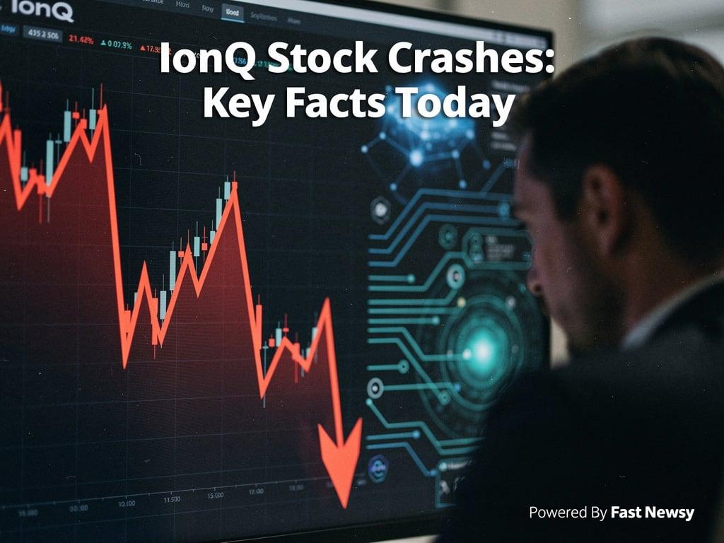 Shock: IonQ Stock Collapses Today – What You Need to Know!