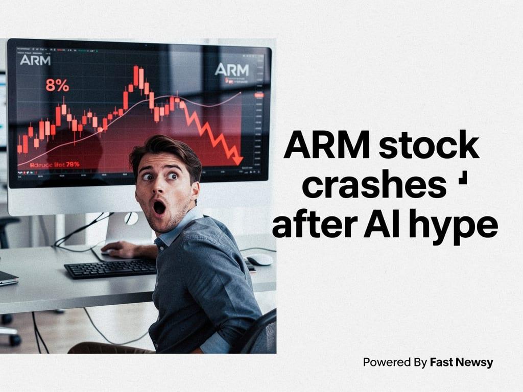 Shock: Arm Holdings (ARM) Stock Collapses 8% After AI Boom Fizzles!