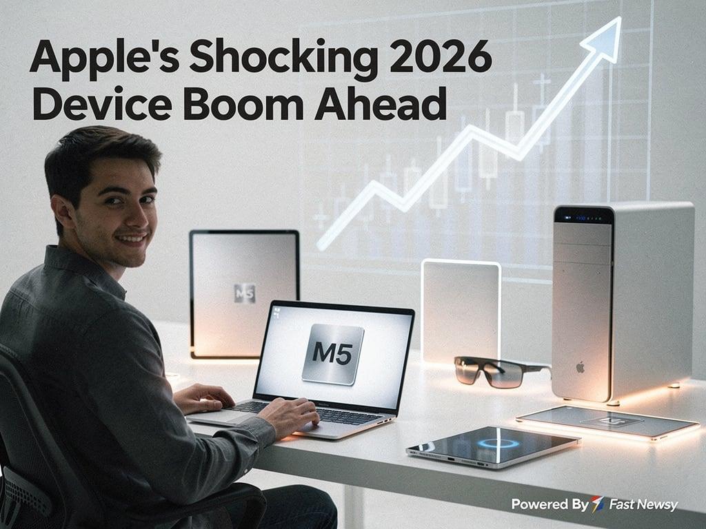 Apple's Shocking 2026 Plans: New Devices set to Boom After M5 MacBook Pro!