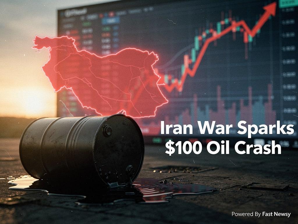 Crisis Looms: Iran War Triggers Oil Market's $100 Collapse