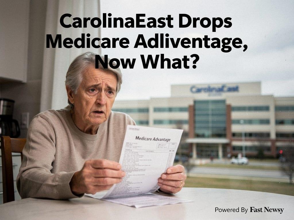 Shock as CarolinaEast Drops Medicare Advantage Coverage: What It Means for You