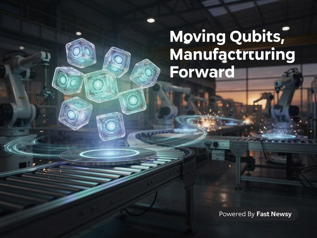 Surge in Qubit Technology: Will Moving Qubits Revolutionize Manufacturing?