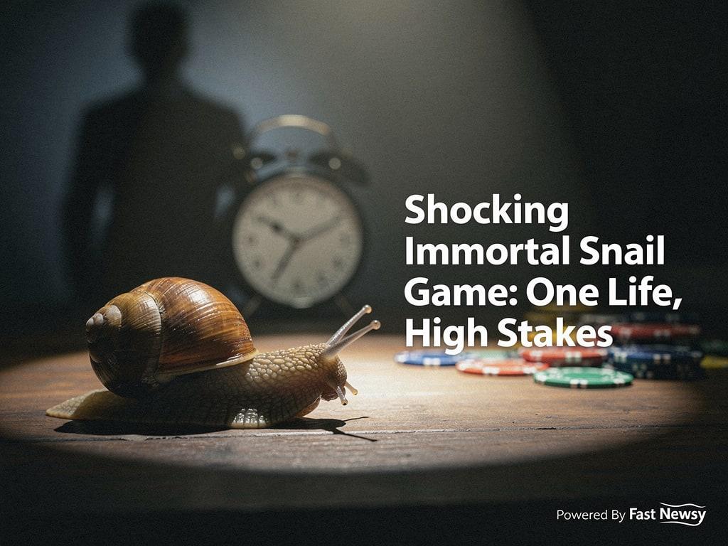 Shocking Immortal Snail Game: One Life, High Stakes, Big Impact!