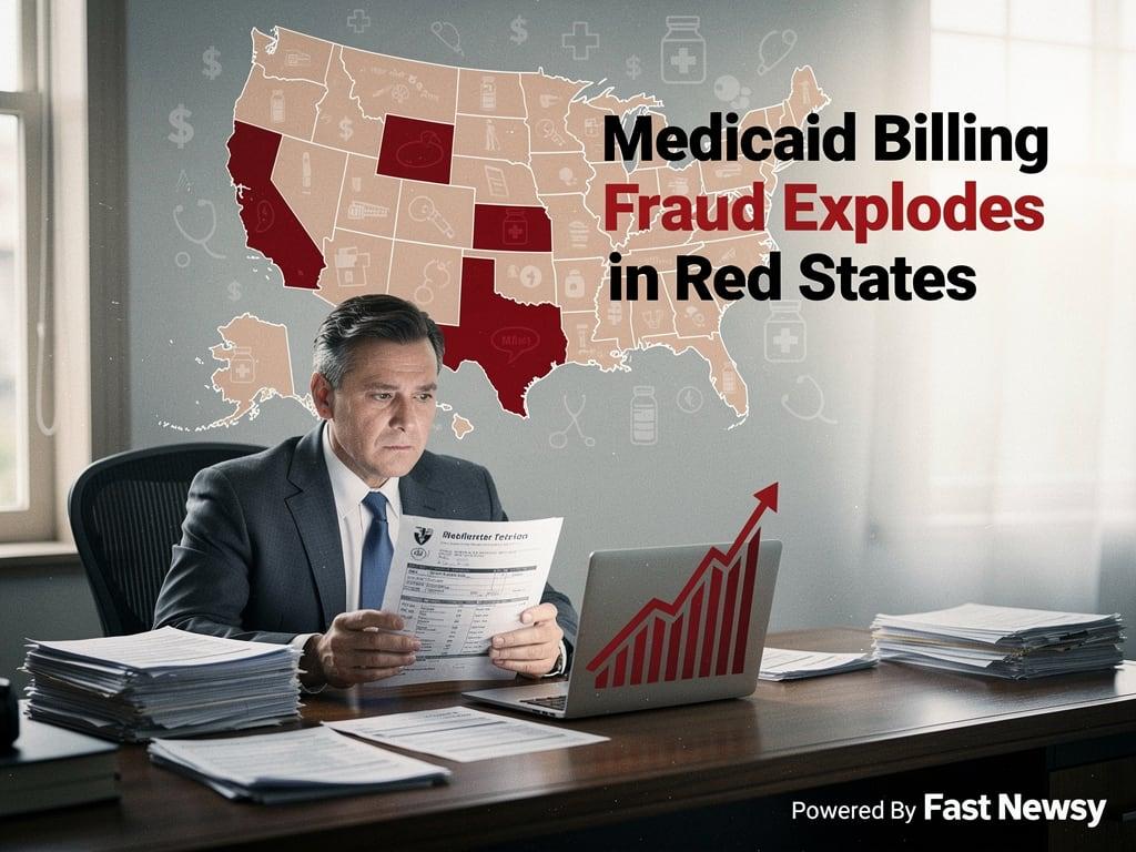 Shock Surge in Medicaid Fraud: Red States Face Crisis as Billing Soars!