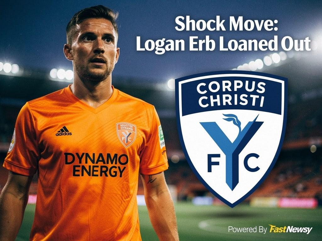Shock Move: Houston Dynamo’s Logan Erb Loaned to Corpus Christi FC