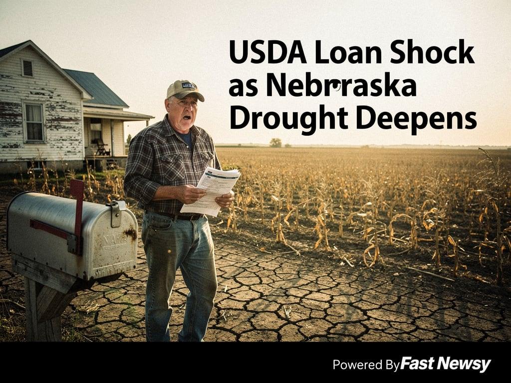 USDA's Shocking Loan Assistance: Drought Crisis Hits Nebraska Hard!