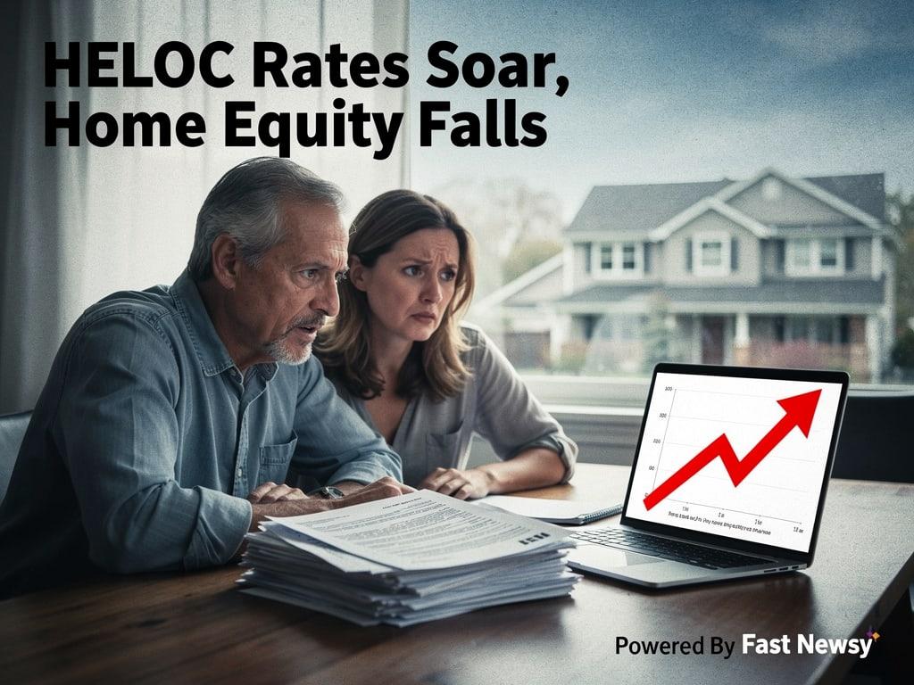 Warning: HELOC Rates Surge as 'Equity-Rich' Homeowner Numbers Collapse!