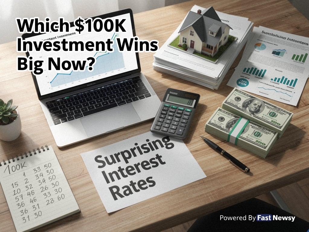 Surprising Interest Rates: Which $100K Investment Will Dominate Now?