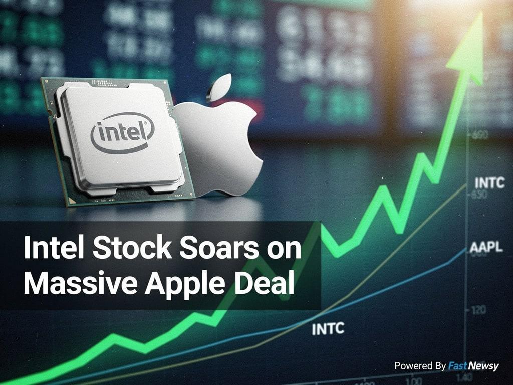Intel Stock Soars to Record High After Shocking Apple Chip Deal!