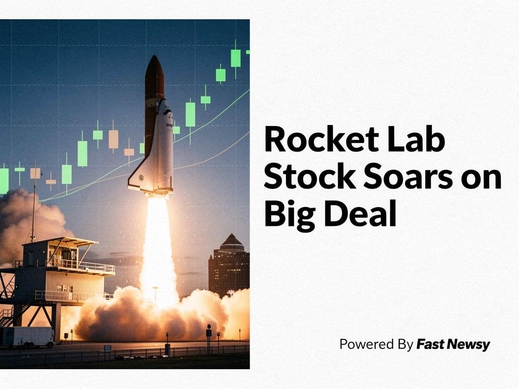 Rocket Lab Stock Surges After Groundbreaking Launch Contract Shocks Wall Street