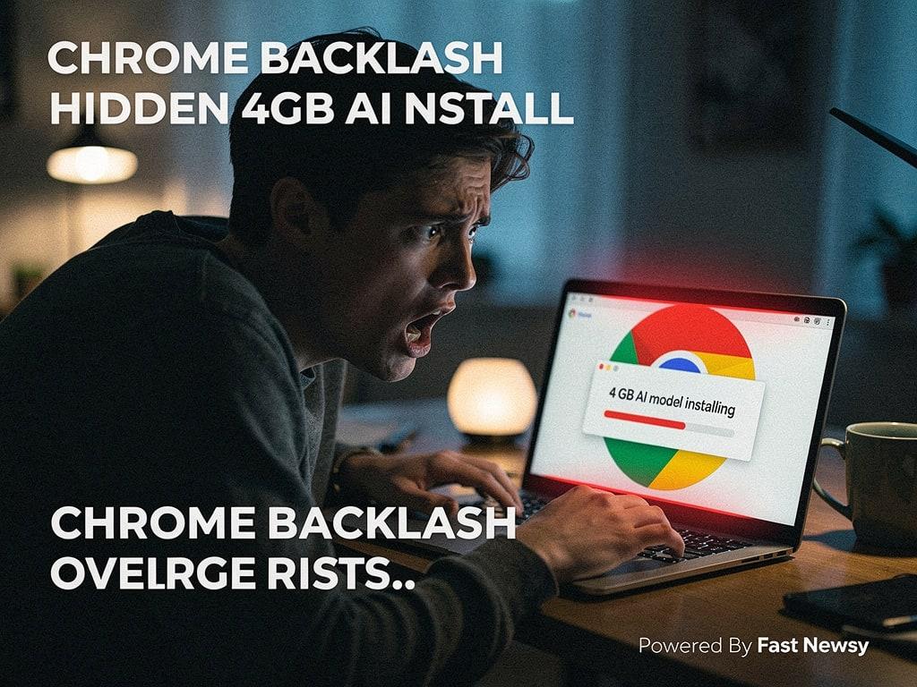 Surge of Outrage: Google Chrome's Shocking 4 GB AI Model Install!