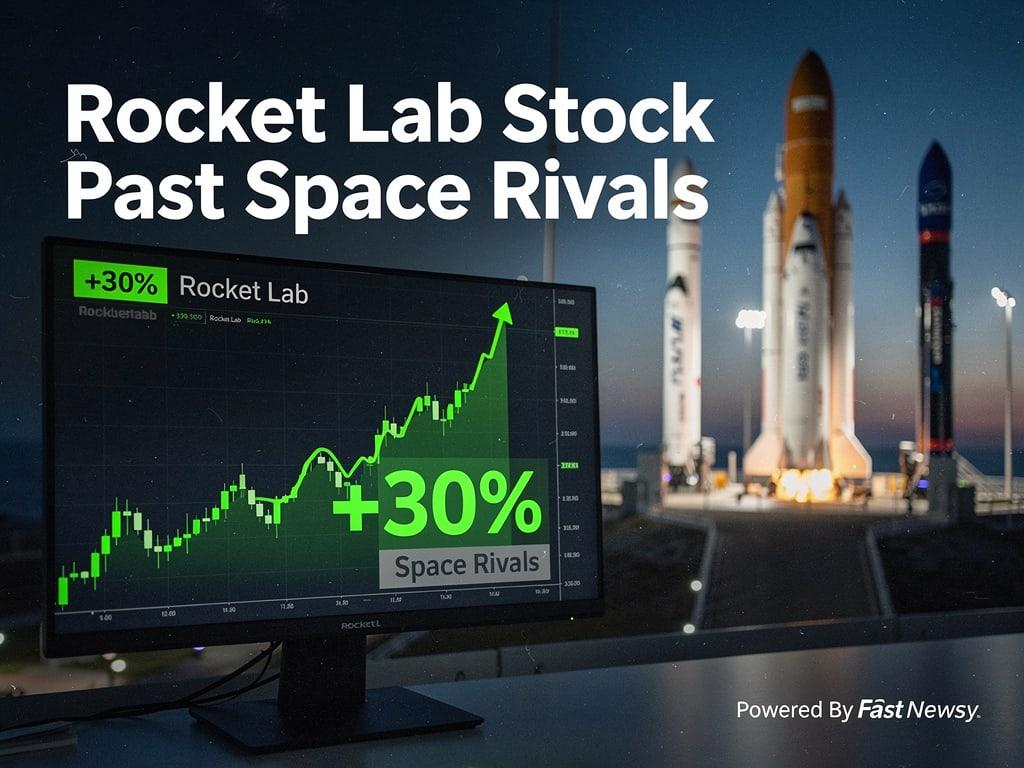Rocket Lab Stock Soars 30%—How Does It Compare to Space Rivals?