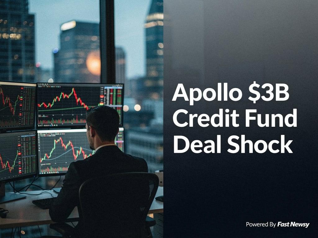 Apollo's $3 Billion Credit Fund Sale Talks Spark Financial Shockwaves!