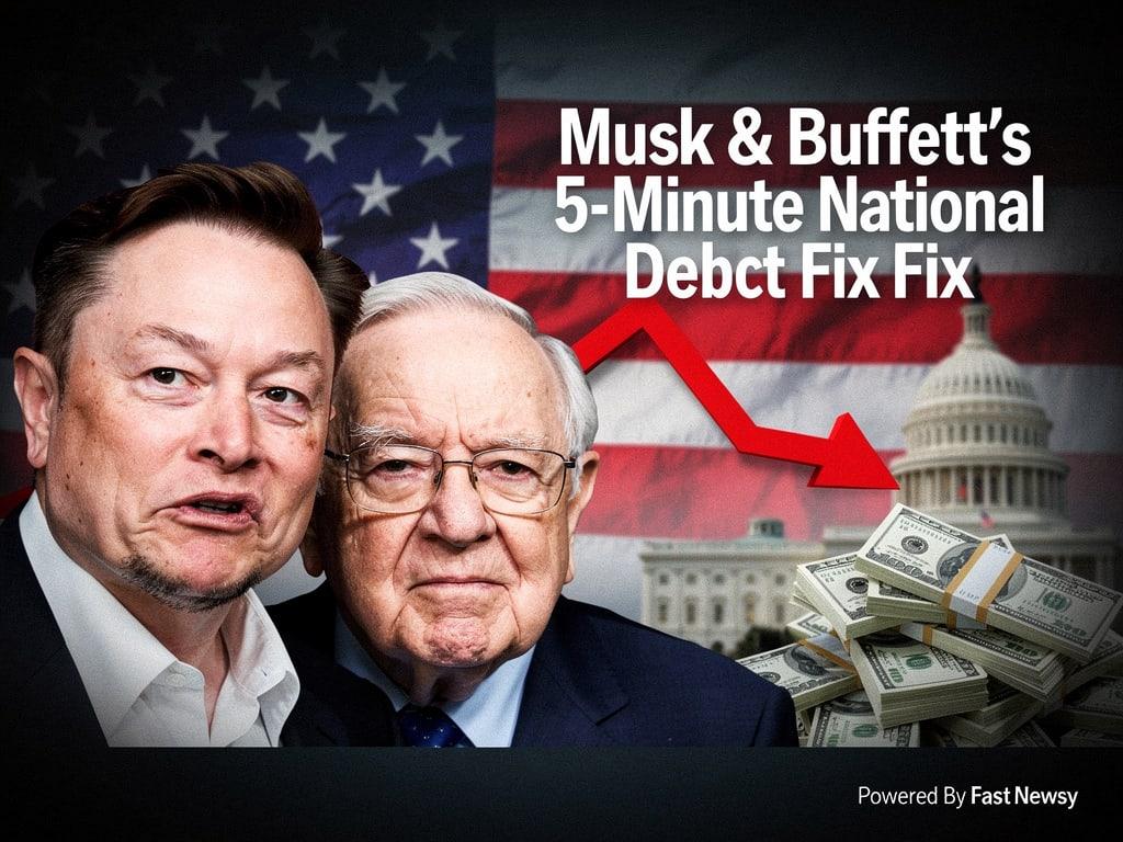Elon Musk Reveals Warren Buffett's Shocking 5-Minute Plan to Fix National Debt!