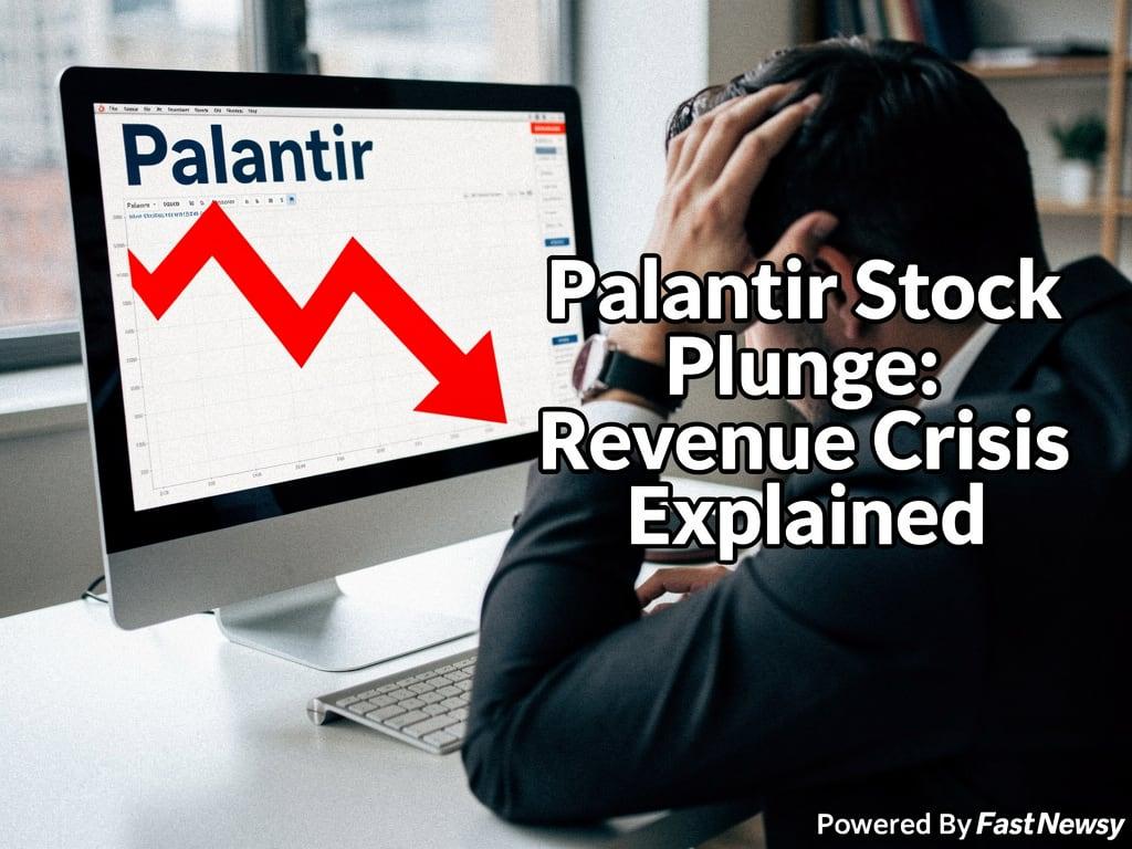 Palantir Stock Plummets: What’s Causing This Urgent Revenue Crisis?