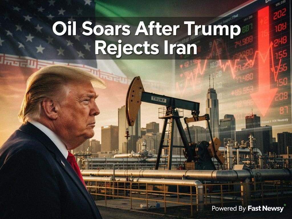Oil Surges as Trump Rejects Iran Offer: Market Crisis Looms!