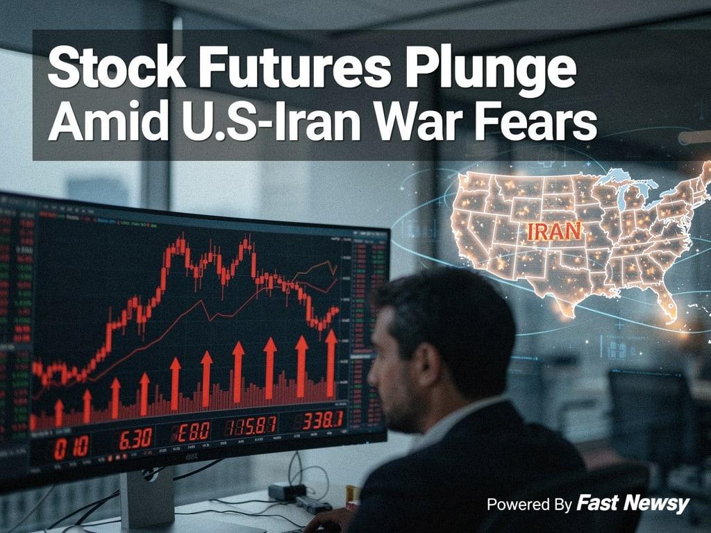 Stock Futures Collapse as U.S.-Iran War Crisis Sparks Shock Waves