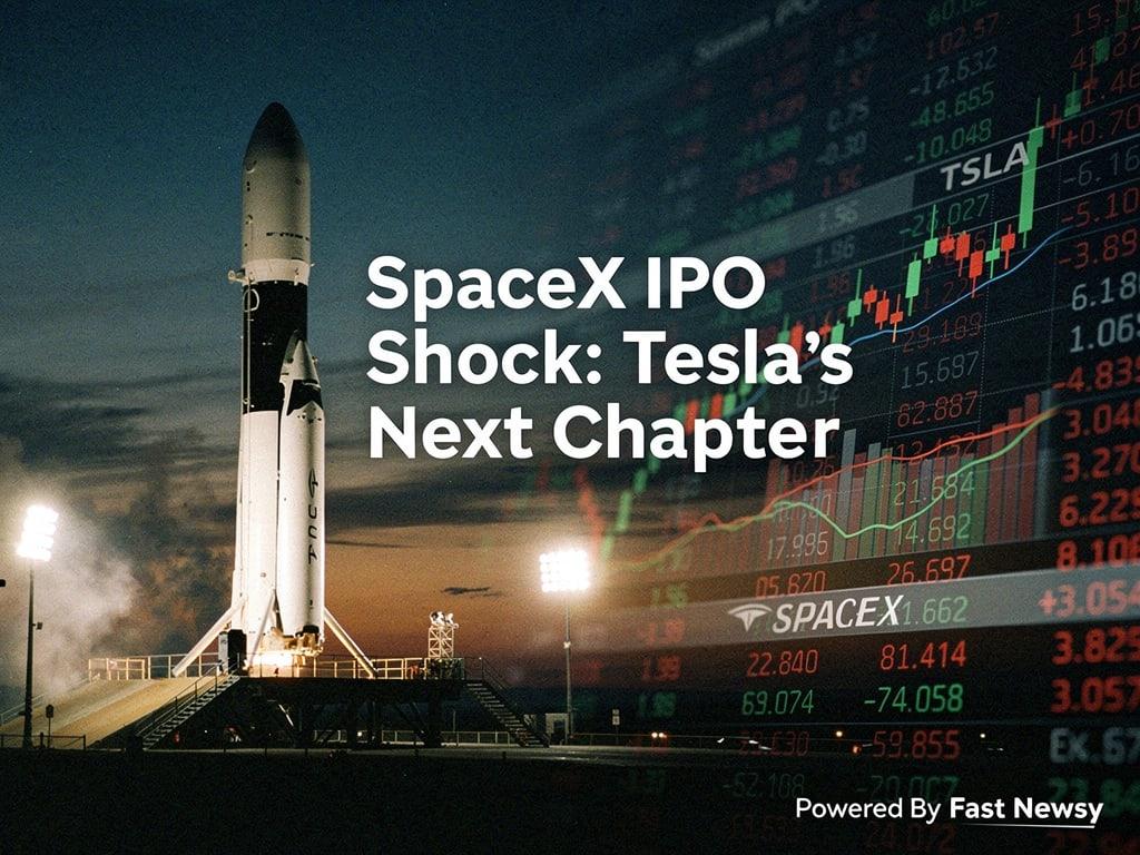 SpaceX IPO Shocks Markets: What It Means for Tesla's Future!