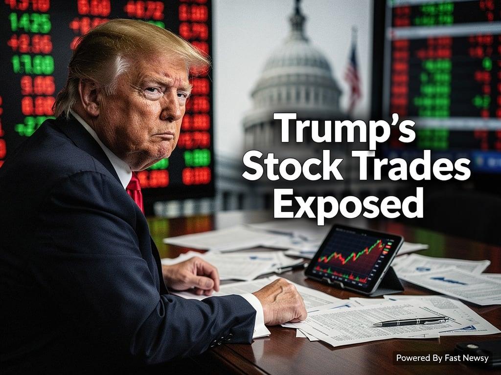 Trump's Shocking Stock Trades Exposed: Did His Policies Profit Him?