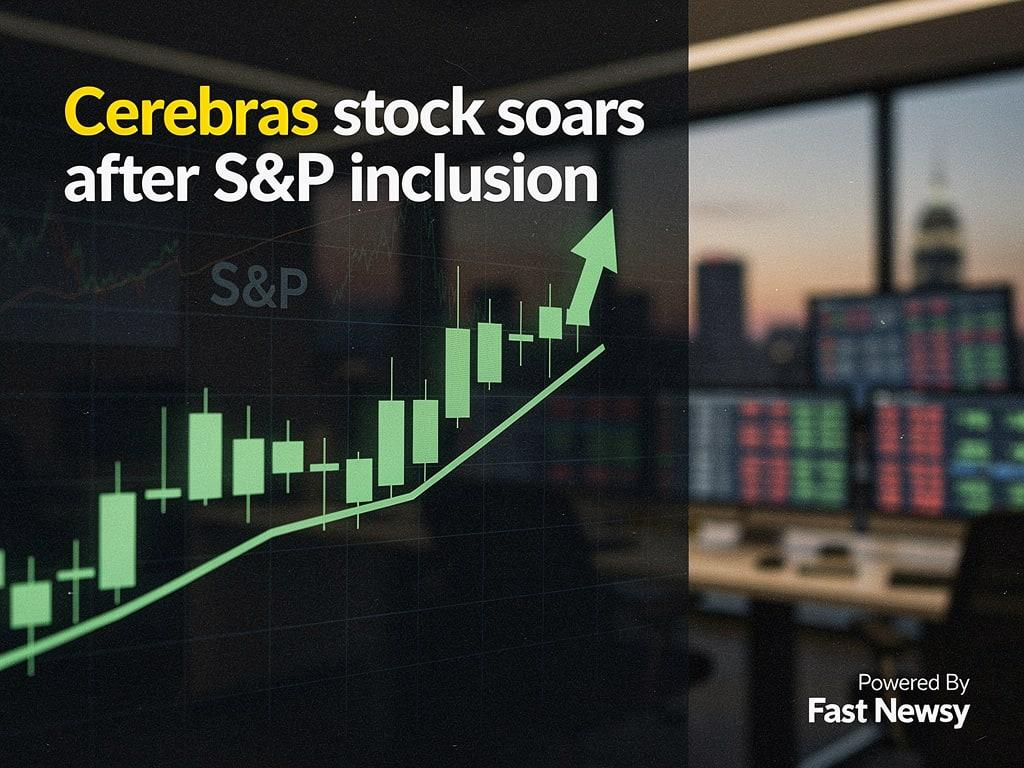 Cerebras Stock Surges on Shocking S&P Index Inclusion News!