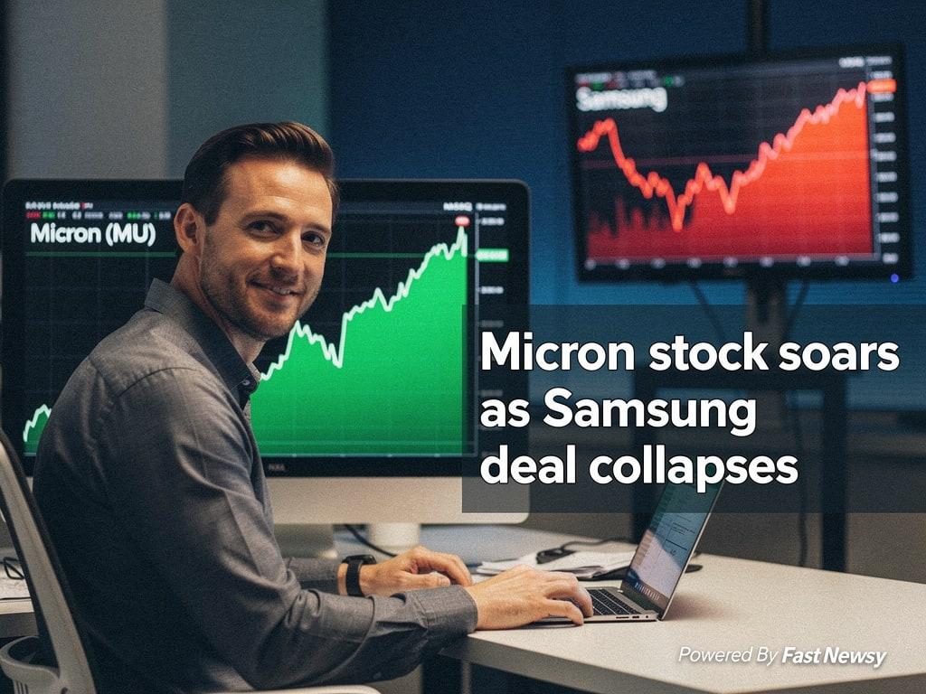 Micron Stock Soars Amid Chip Crisis as Samsung Talks Collapse!