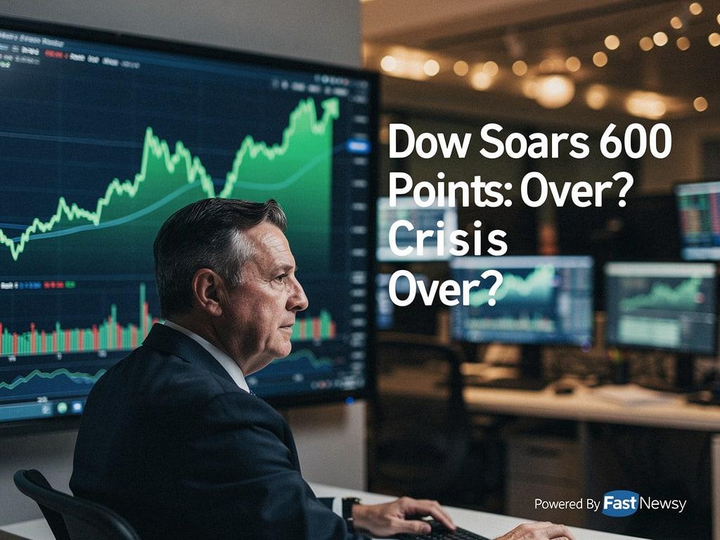 Dow Surges Over 600 Points: Is the Crisis Finally Over?