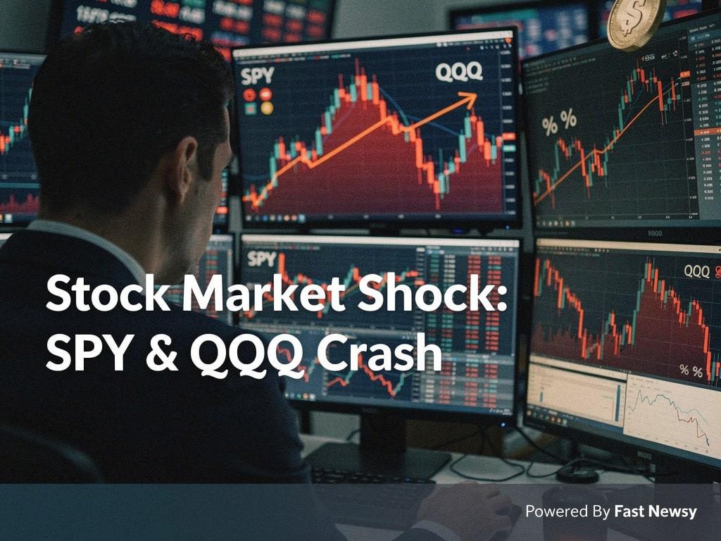 Stock Market Shock: SPY and QQQ Collapse as Inflation Drives Yields Up