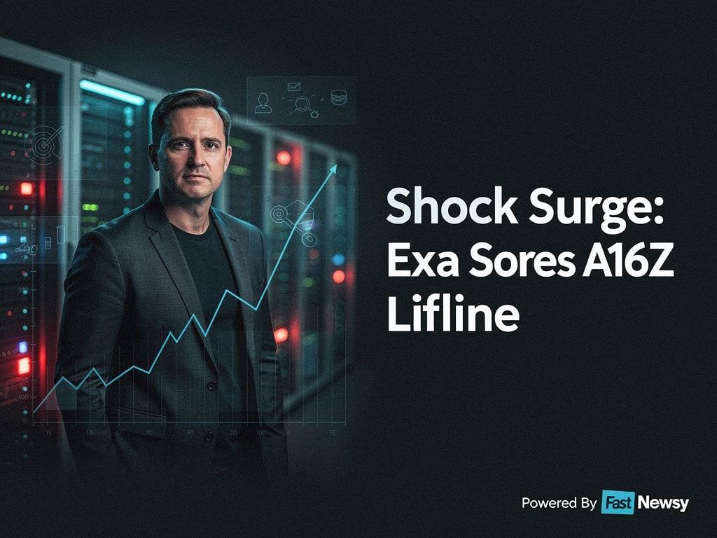 Shock Surge: Andreessen Horowitz Invests in Exa Amid Tech Crisis