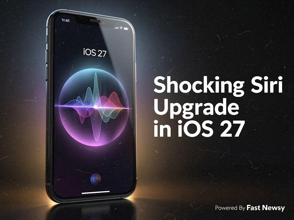 Shocking iOS 27 Feature Reveals Siri's Major Upgrade Is Coming!