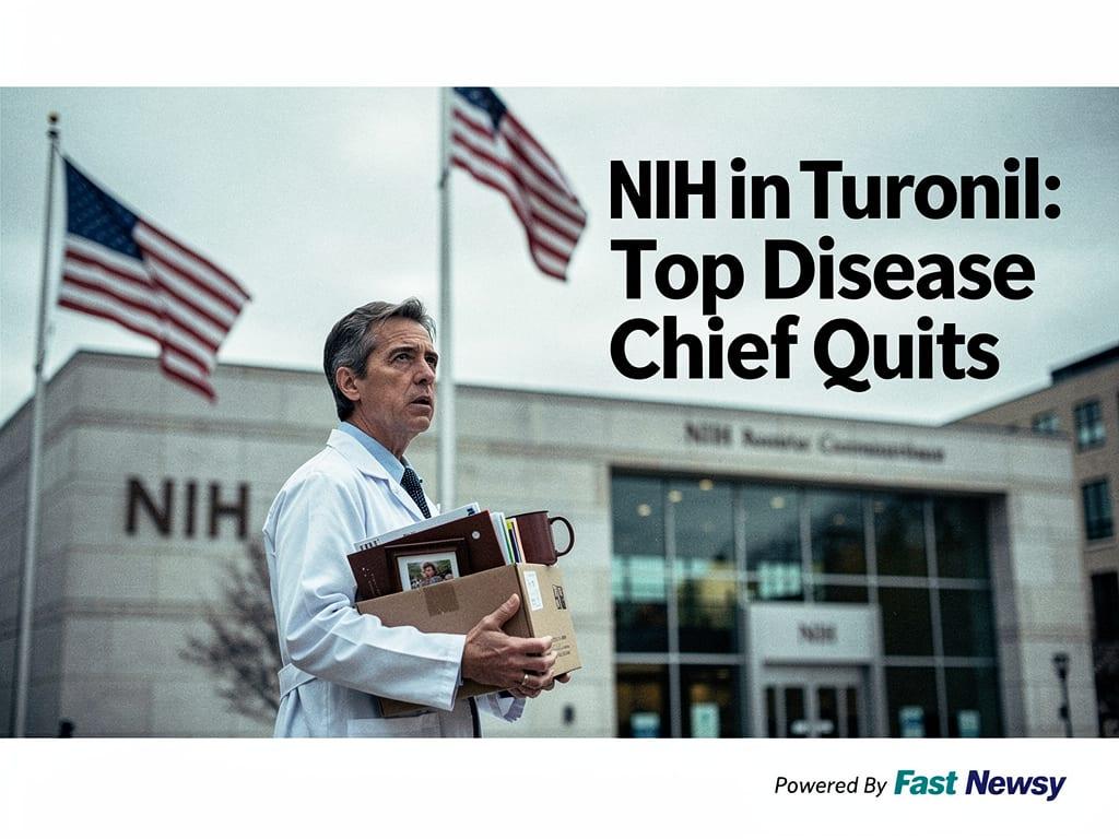 Crisis at NIH: Shocking Exit of Top Infectious Diseases Leader!
