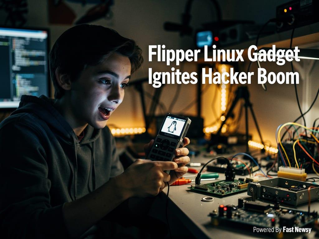 Shock Reveal: Flipper's Linux Gadget Sparks Boom for Hackers and Tinkerers!