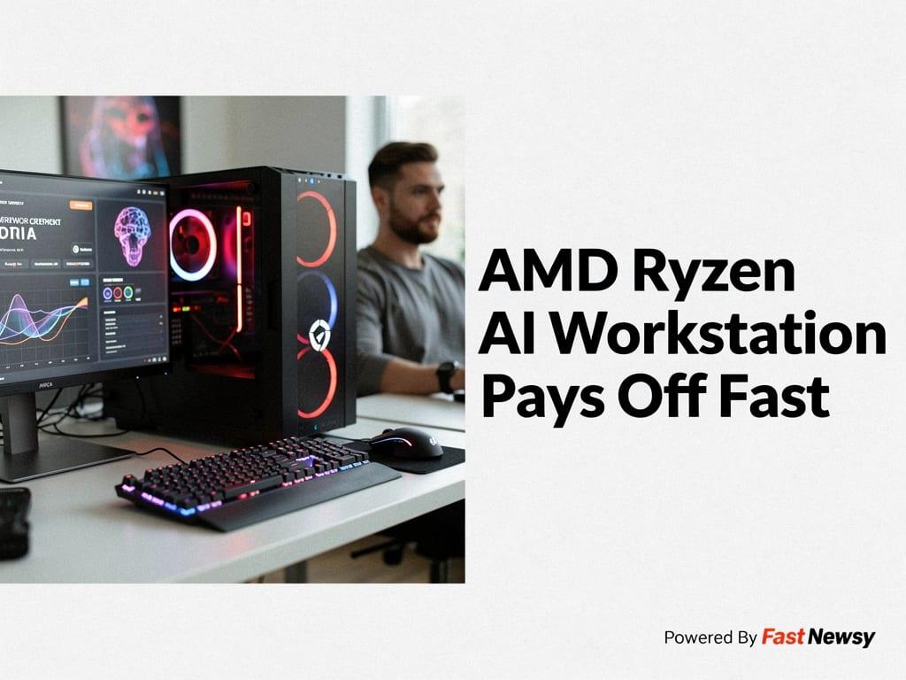 AMD's $4K Ryzen AI Workstation: A Game-Changer That Pays Off Fast!