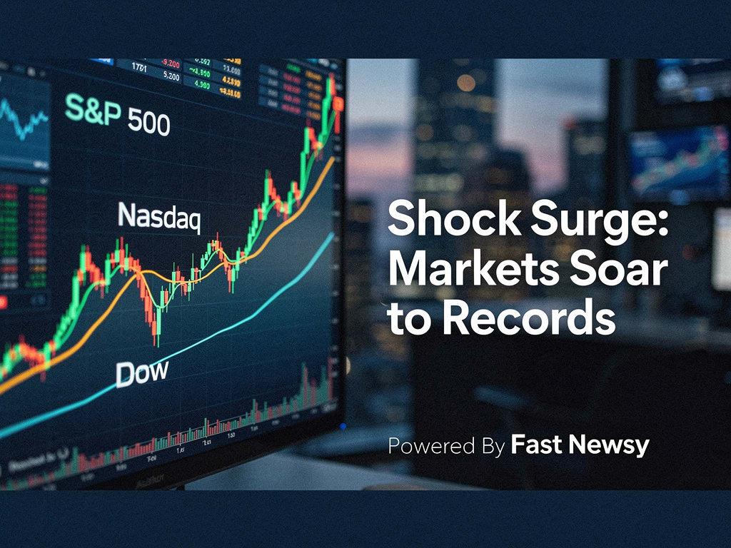Shock Surge: S&P 500 and Nasdaq Win Big as Dow Hits Record High!