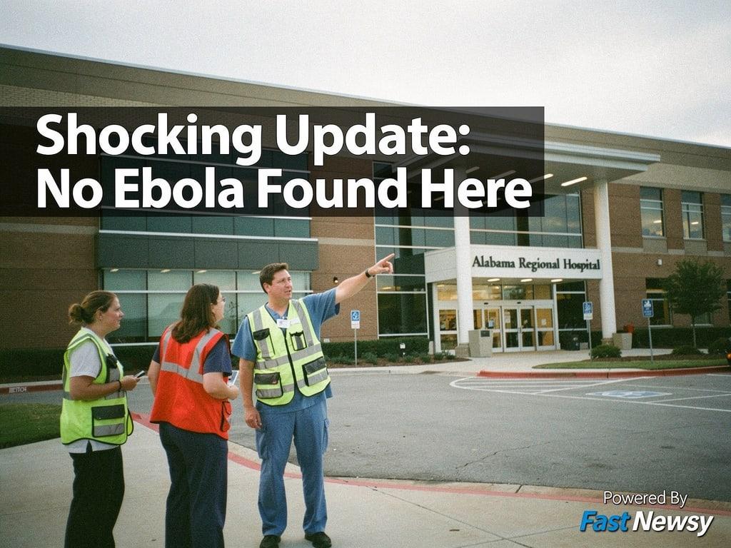 Shocking News: No Ebola at Alabama Hospital Amid Crisis Response!