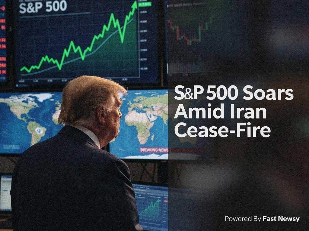 S&P 500 Soars as Trump Warns of Iran Crisis Cease-Fire