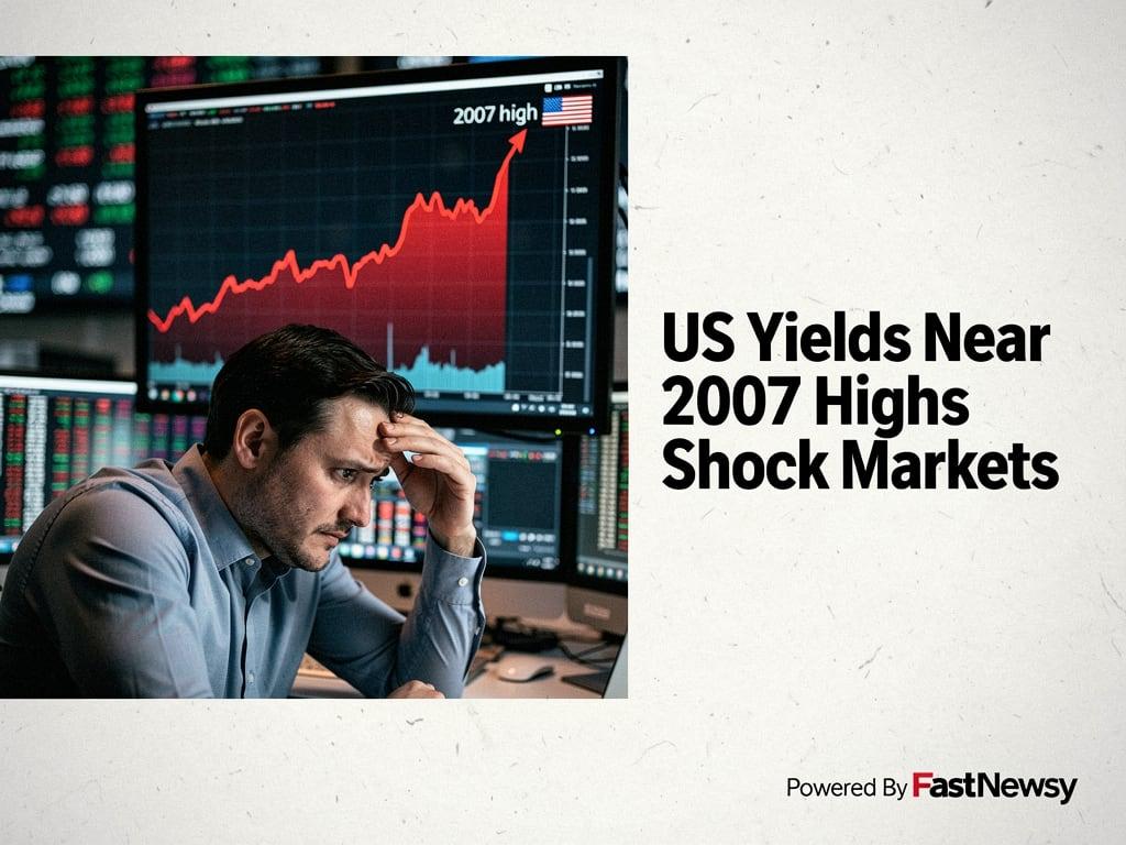 Shocking Surge: US Yields Near 2007 Highs Spark Investor Panic