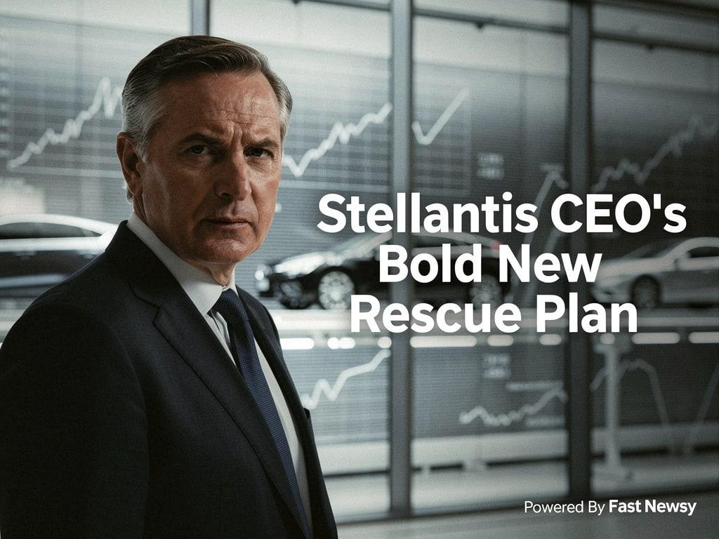 Stellantis CEO's Shocking Turnaround Plan: Will It Save the Company?