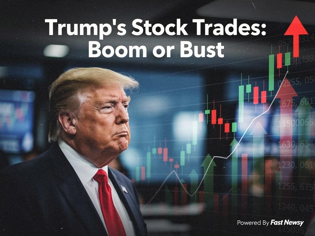 Trump’s 3,711 Trades Reveal Shocking Stock Strategies That Could Boom or Collapse