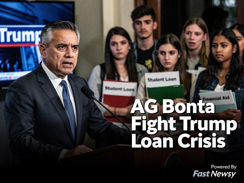 Shock! AG Bonta Takes Stand Against Trump’s Student Loan Access Crisis