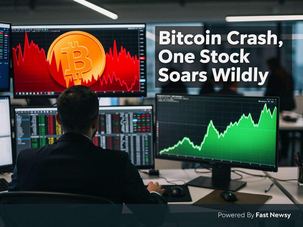 Bitcoin Crash Sparks Wild Trading Frenzy—One Stock Surges Shockingly